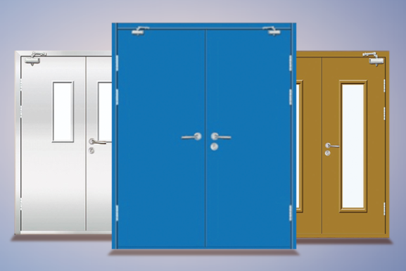 玻璃防火門廠家詳解：玻璃防火門為什么被廣泛應用于高層風機房中